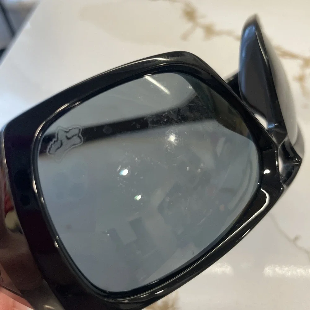 Fox Racing The Rewitt Sunglasses Black Frame Lens Wrap Style Retro 61-15-143